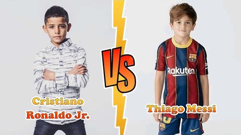 Cristiano Ronaldo Jr. (CR7's Son) VS Thiago Messi (Messi's Son