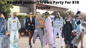 Kendall Jenner Throws Star Studded 818 Tequila Party Joined By Kim Kylie Justin Bieber Hailey & More