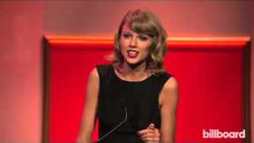 Taylor Swift accepts Billboard's Woman of the Year