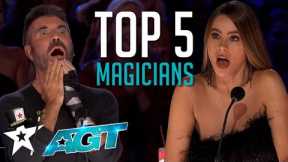 TOP 5 MOST VIEWED Magician Auditions from America's Got Talent 2022! | Got Talent Global