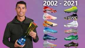 Cristiano Ronaldo - The Evolution of CR7 Football boots 2002-2021