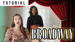 How to Sing Broadway