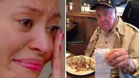 The old man whom everyone disliked, thanked the waitress by leaving her a $ 50,000 tip, a car and...
