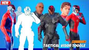 The Rock Eyebrow Emote Fortnite on Other Skins シ