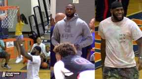LeBron James is the AAU Father of the YEAR! Compilation of his BEST Moments!
