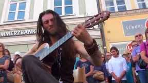 Best Street Guitar Performance Hundreds flock to watch this street performer and you can see why!