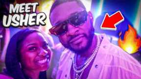 Hey My NaeBaes🥰 Meet Usher! I Flew To Vegas For The Usher Concert  🎶He had something to say..