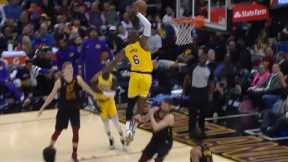 LeBron James Ends Kevin Love Career By Greatest Dunk in NBA History !