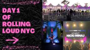 Rolling Loud NYC Day 1| Nicki Minaj Headlines | Roaming with Riss