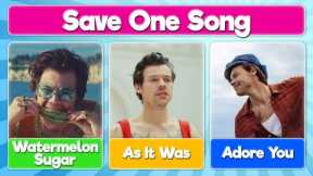 Save One Song Most Popular Artists edition (with MUSIC 🎶) | Pick Your Favorite Songs!