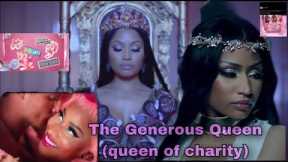 Is Nicki Minaj doing charity?