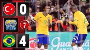 Neymar Jr. Dancing ● Turkey vs Brazil | 0 - 4 | Friendly Match 2014