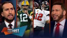 FIRST THINGS FIRST | Tom Brady need GronK & AB to beat Rodgers in Week 3 Nick on Bucs vs Packers