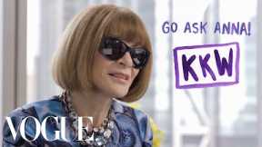 Anna Wintour Talks the Kardashians, Dressing for an Interview, and How Not to Wear Leggings | Vogue