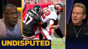 UNDISPUTED | Brady 'unnecessarily' thrown down by Grady Jarrett - Shannon on Bucs def Falcons 21-15