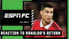 Reaction to Manchester United winning Cristiano Ronaldo’s return | ESPN FC