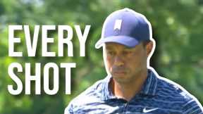 Tiger Woods Every Shot from Round 1 at the 2022 PGA Championship