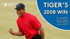 Tiger Woods' 2008 Dubai Win | Classic Round Highlights