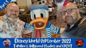 Disney Vlog 2022 | September 2022 | Topolino's Breakfast, Hollywood Studios and Harmonious at EPCOT