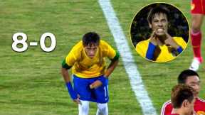 19 Year-old Neymar vs China
