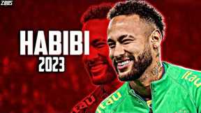 Neymar Jr • HABIBI - DJ Gimi - Albanian Remix (Slowed) | Skills and Goals | 2023 | HD