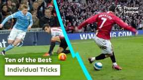 10 UNIQUE Football Skills | Premier League | Kevin De Bruyne & Cristiano Ronaldo