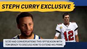 Steph Curry rehashes his offseason, explains how Tom Brady is helping extend his prime | NBCSBA