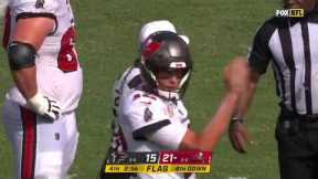 Refs HAND the game to Tom Brady and the Bucs TWICE