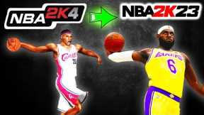 Lebron James Tomahawk Dunk Evolution (NBA 2K4 - NBA 2K23)