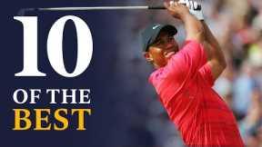Tiger Woods Stingers | The Open Championship | 10 Of The Best