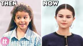 Selena Gomez As A Kid Vs Now
