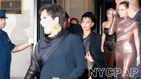 The Kardashians heads to the CFDA awards at La Casa Cipriani in New York City