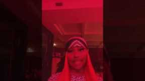 Nicki Minaj Instagram Live Talks Likkle Miss Remix , Lava Sound , Lisa Merdecez & More