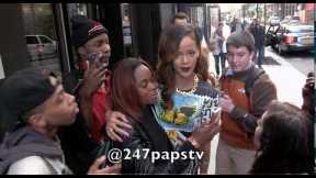 Rihanna Stylin like always in NYC (05-01-13)