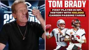 Tom Brady is the GOATTT!!! - Skip Bayless reacts to Brady made NFL history, Bucs beat Rams 16-13