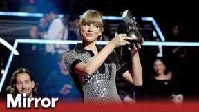 Moment Taylor Swift wins fourth award at MTV Europe Music Awards