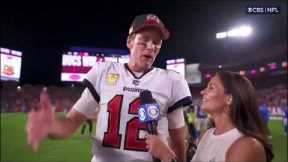 Tom Brady Post Game Interview, Press Conference CBS Week 9, Buccaneers Beat LA Rams 16-13 | NFL