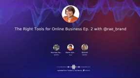 The Right Tools To Grow Your Business Online [Audio]