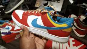 EARLY LOOK | NIKE DUNK LOW LEBRON × FRUITY PEBBLES | IN HAND REVIEW