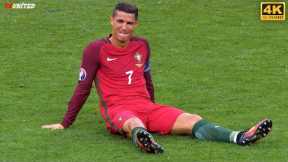 Cristiano Ronaldo , Hardest Match of Career // 4K // EURO 2016 FİNAL