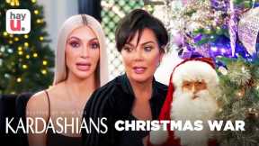 The Kardashians Fighting Over Christmas Decorations | Keeping Up With The Kardashians