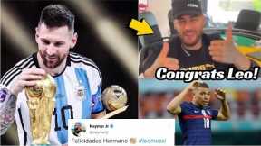 Neymar Reaction and Congratulated Messi on Twitter as Psg's Mbappe Angry Reaction on Neymar