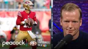 'More worried about Tom Brady than Brock Purdy' - Chris Simms | Pro Football Talk | NFL on NBC