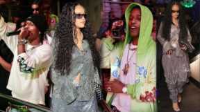 Rihanna and Asap Rocky leaving Story nightclub in Miami