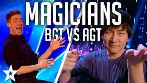 Top 10 BEST Magicians 2017 | AGT vs BGT on Got Talent Global