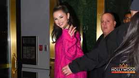 Selena Gomez arrives at Saturday Night Live for Surprise Appearance