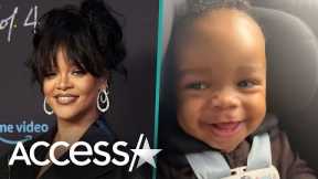 Rihanna Shares First Look At Her Baby Boy In TikTok Video