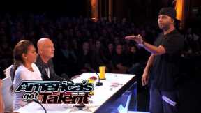 Smoothini: Bar Magician Flies Through Amazing Tricks - America's Got Talent 2014