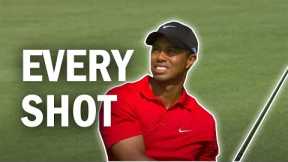 Tiger Woods Final Round at the 2008 US Open | Every Shot
