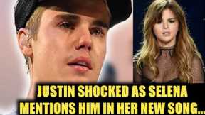 Shock🔥😲Justin Bieber 'Happy' After Selena Gomez remarks about him in her new music.